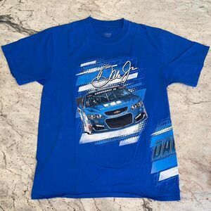 NASCAR Dale Earnhardt Jr Racing Graphic Tee Shirt